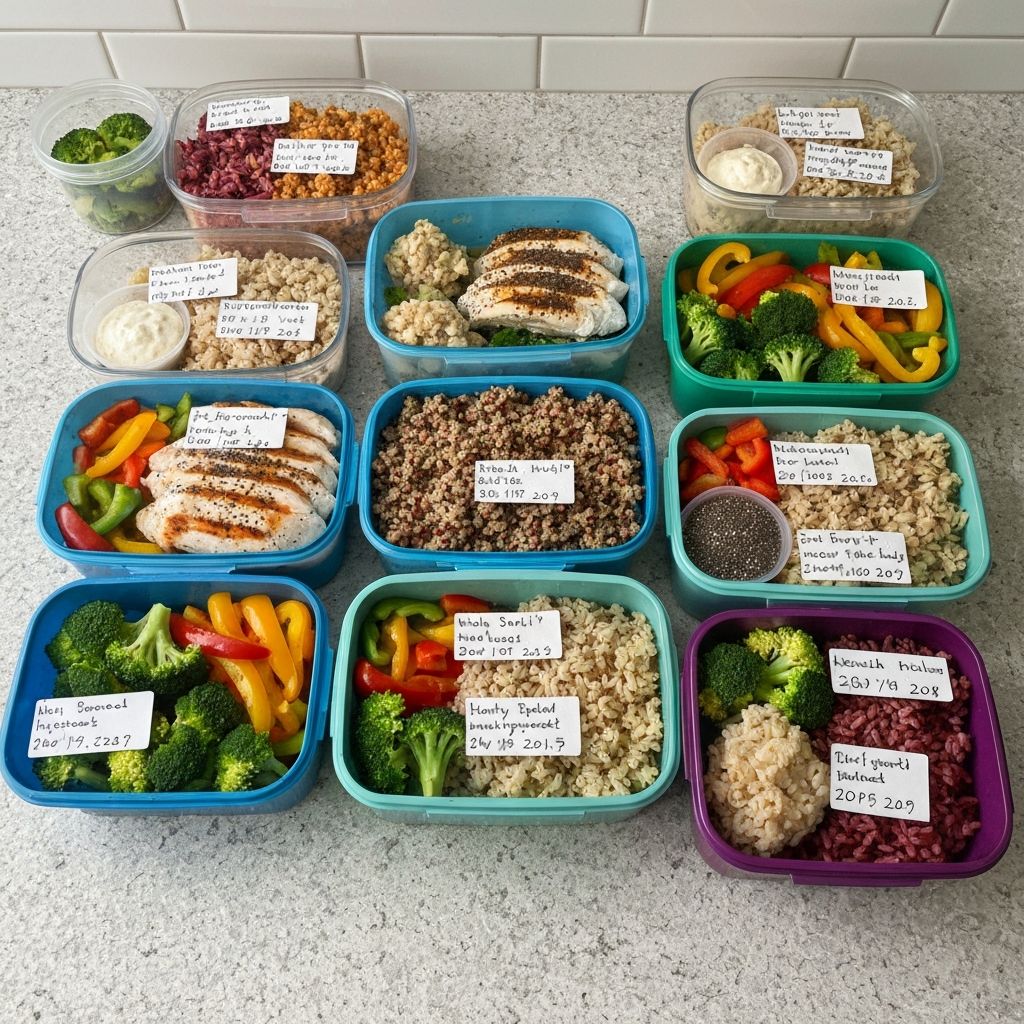 Ausgewogene Mahlzeiten